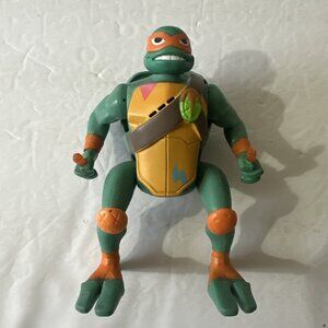 TESTED Rise Of Teenage Mutant Ninja Turtles Michaelangelo Pop-up Figure 5.5”